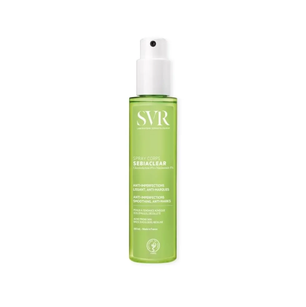 SVR Sebiaclear - Spray Corpo Anti-Imperfezioni, 150 ml