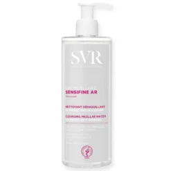 SVR Sensifine AR - Acqua micellare struccante e lenitiva per la pelle con arrossamenti, 400 ml