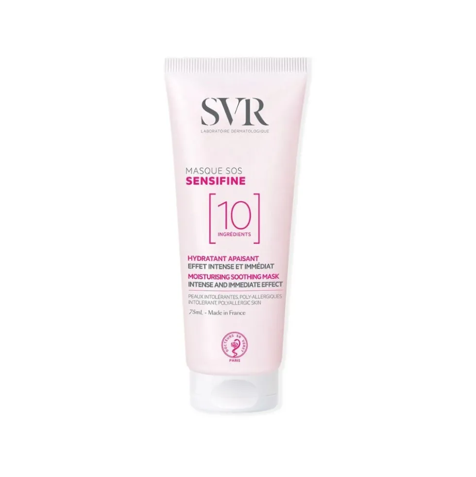 SVR Sensifine - Masque SOS Maschera Lenitiva e Idratante Immediata, 75ml