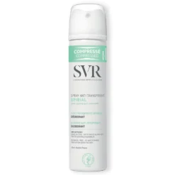 SVR Spirial - Deodorante spray anti-traspirante per la sudorazione intensa 48h, 75 ml