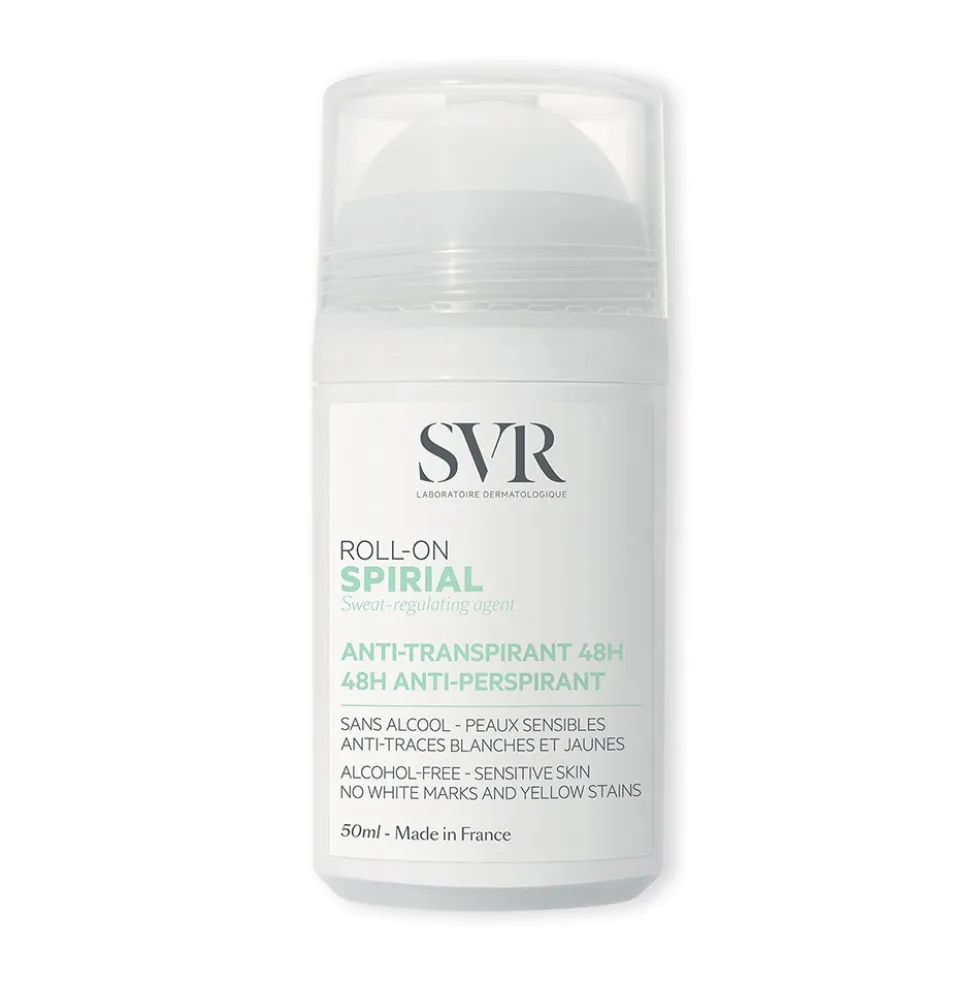 SVR Spirial - Roll-On Deodorante Anti-Traspirante Azione Intensa 48H, 50ml