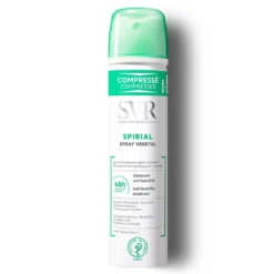 SVR Spirial Spray Végétal - Deodorante spray anti-traspirante 48h per la pelle sensibile, 75 ml
