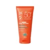 SVR Sun Secure Blur SPF50+ - Crema mousse solare colorata ad azione levigante per il viso, 50 ml