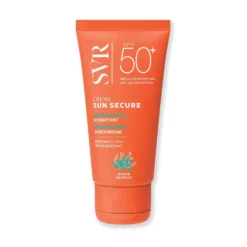 SVR Sun Secure - Creme SPF50+ Crema Viso Idratante Biodegradabile, 50ml