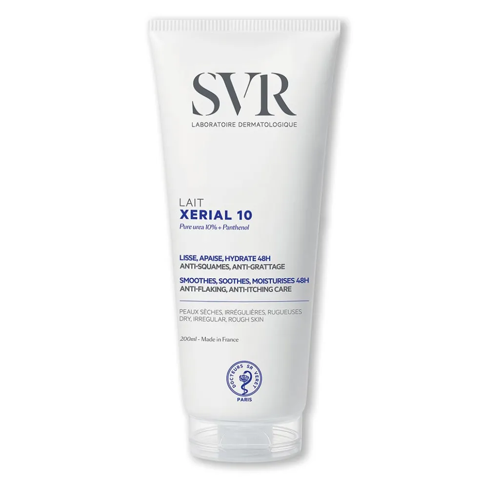 SVR Xérial - 10 Lait Corps Latte Corpo Idratante 24H Levigante, 200ml