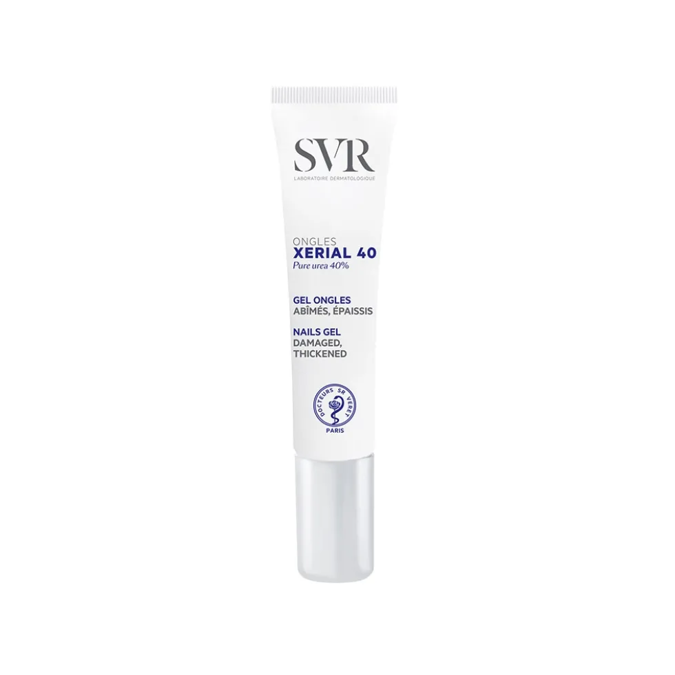 SVR Xérial 40 Ongles - Gel attivo riparatore per le unghie ispessite e rovinate, 10 ml