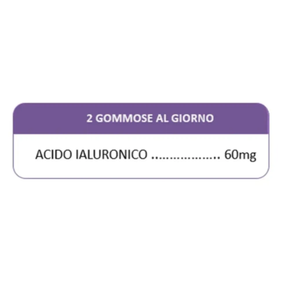 Swisse Beauty - Acido Ialuronico Integratore Alimentare Anti Age, 40 gommose