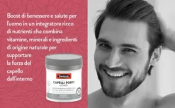 Swisse Beauty - Capelli Forti Uomo Integratore, 30 Compresse