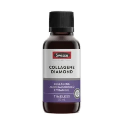 Swisse Beauty - Collagene Diamond Integratore di Collagene Acido Ialuronico Vitamine e Minerali, 10 Flaconcini