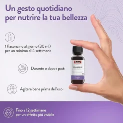 Swisse Beauty Collagene - Integratore per l'elasticità della pelle, 7 flaconcini da 30 ml
