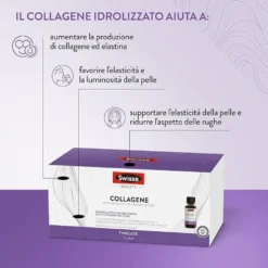Swisse Beauty Collagene - Integratore per l'elasticità della pelle, 7 flaconcini da 30 ml