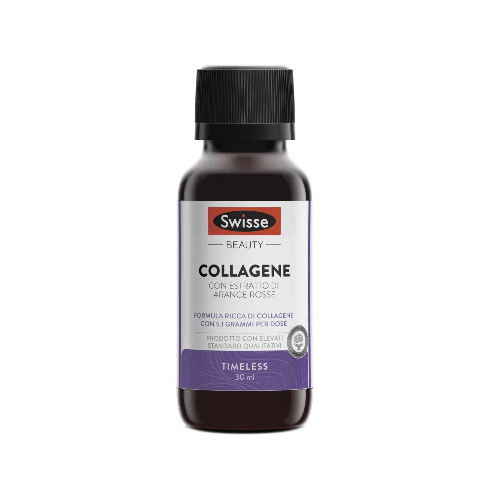 Swisse Beauty Collagene - Integratore per l'elasticità della pelle, 7 flaconcini da 30 ml