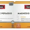 Swisse Magnesio e Potassio - Integratore per il reintegro dei sali minerali, 40 bustine da 4 g