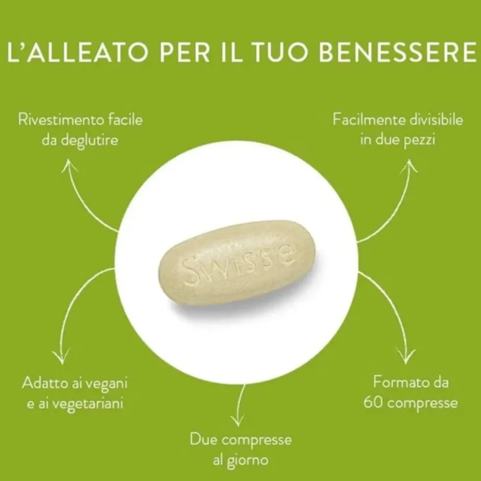 Swisse Ultiboost Detox Funzione Epatica - Integratore per la depurazione del fegato, 60 compresse