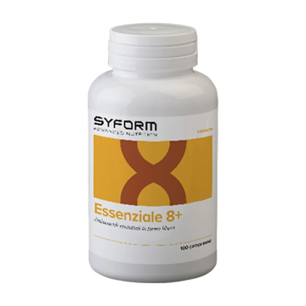 Syform Essenziale 8+ Integratore di Aminoacidi Vegan, 100 Compresse