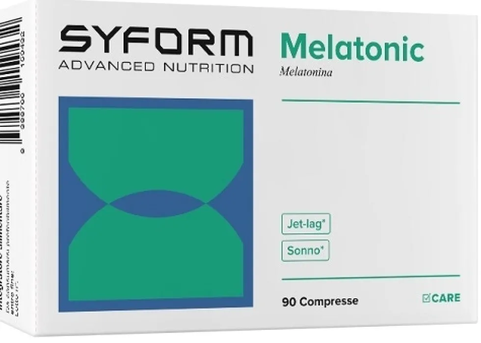 Syform Melatonic - Integratore di melatonina per il sonno e il jet-lag, 90 compresse
