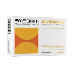 Syform Multivitamin Integratore Vitamine Minerali e Antiossidanti, 30 Compresse