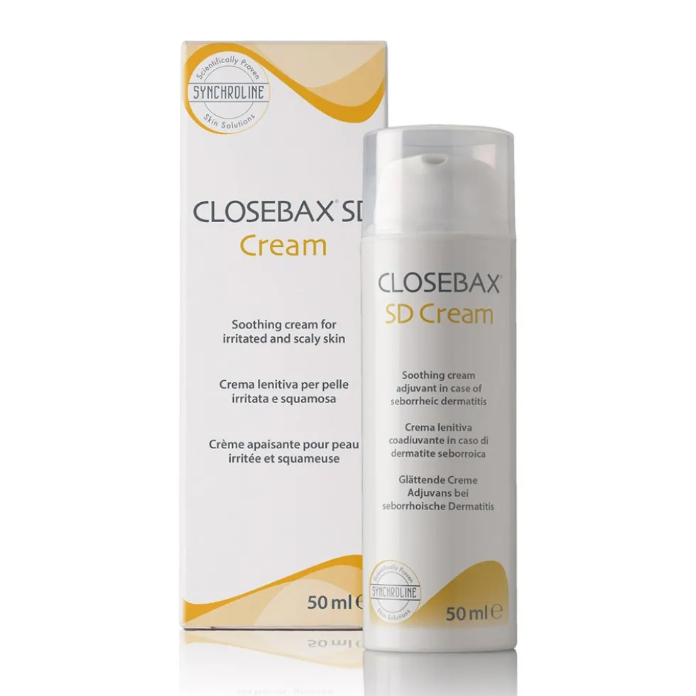 Synchroline Closebax - SD Cream Crema Lenitiva per Pelle Squamosa, 50ml