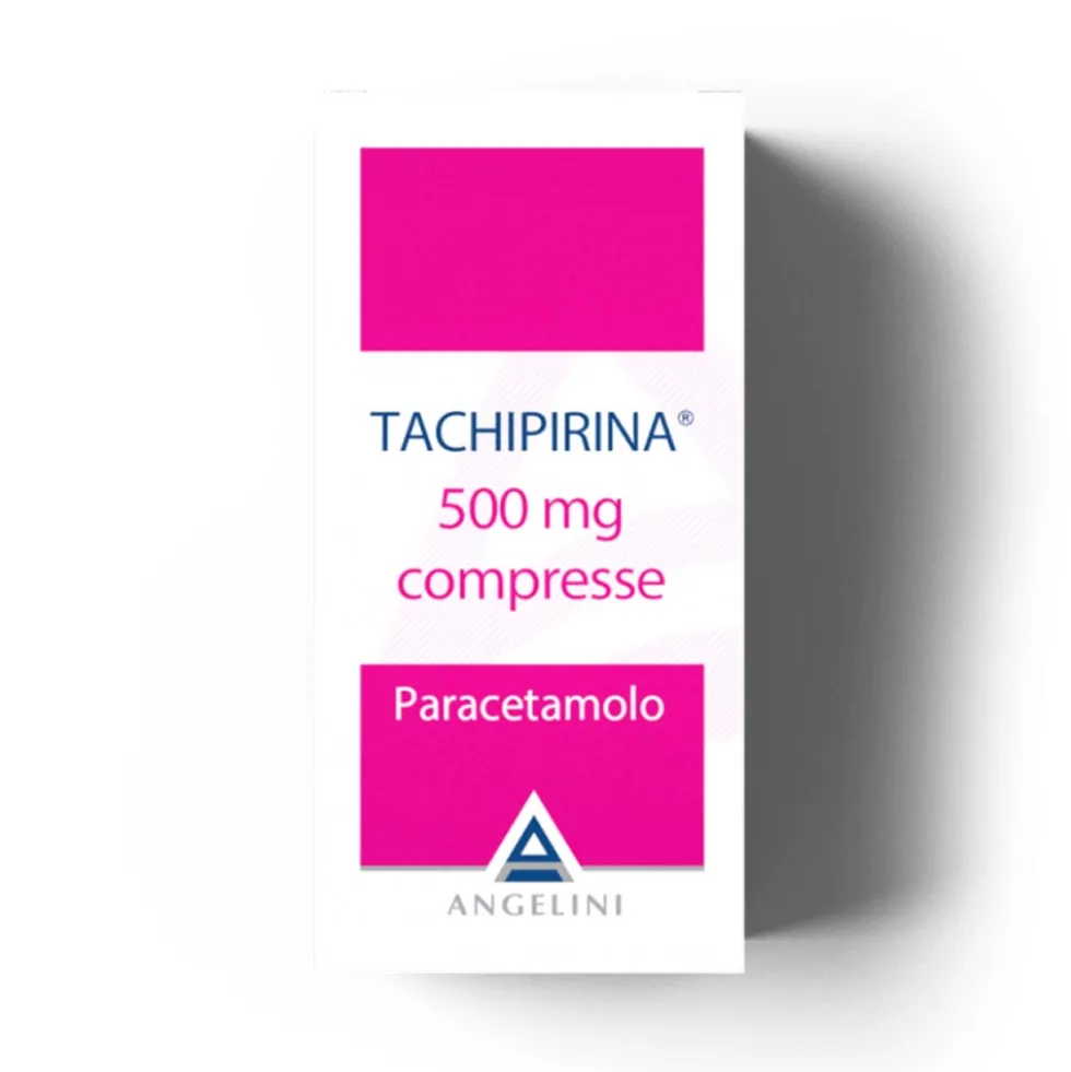 Tachipirina 500mg Paracetamolo Antipiretico e Analgesico, 20 Compresse Divisibili