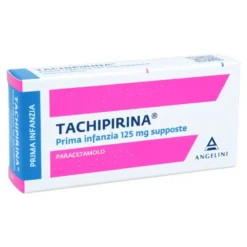 Tachipirina Prima Infanzia 125mg Paracetamolo Antipiretico e Analgesico, 10 Supposte