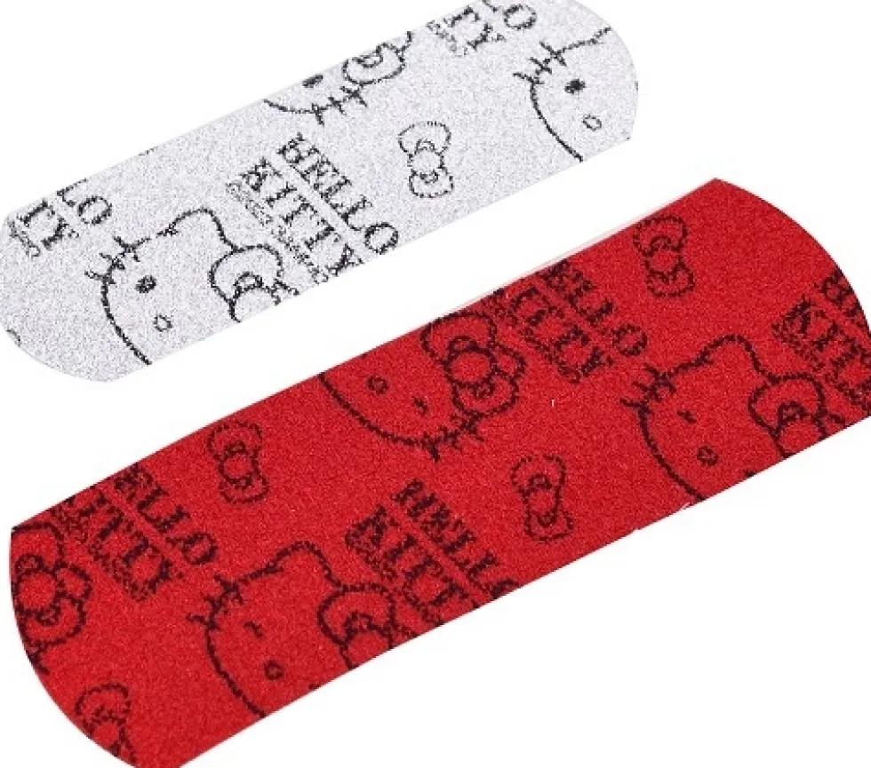 Take Care Hello Kitty - Cerotti Glitterati Fantasia per Bambini, 12 Pezzi