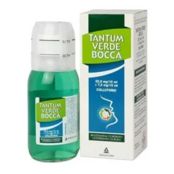 Tantum Verde B Bocca Collutorio Antisettico Antinfiammatorio e Analgesico della Bocca, 120ml