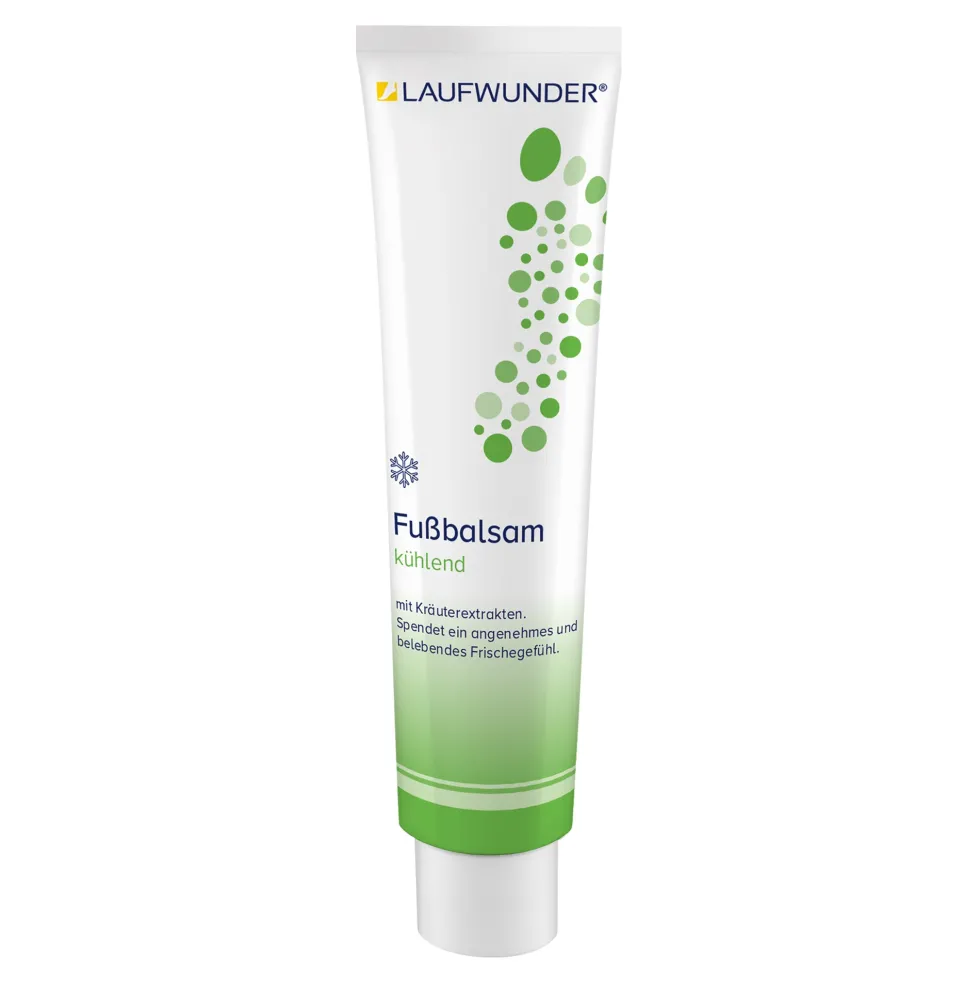 Tecniwork Laufwunder - Crema Verde rinfrescante per i piedi stanchi e accaldati, 75 ml
