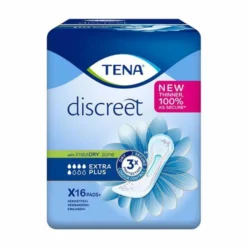 Tena Discreet - Extra Plus Assorbente Perdite Urinarie Incontinenza, 16 Pezzi