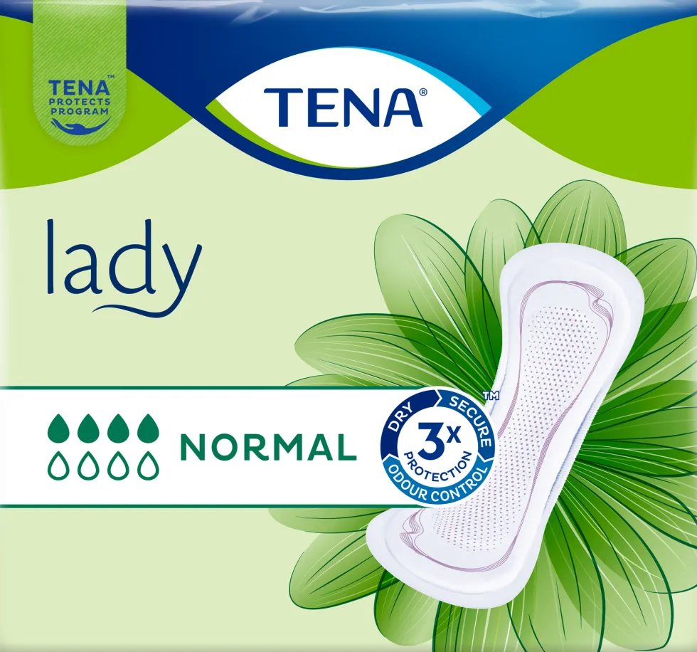Tena Lady Normal - Assorbenti per le perdite urinarie, 12 assorbenti