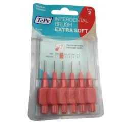 TePe Scovolini Interdentali Extra Soft Misura 2 0,5 mm Colore Corallo 6 Pezzi