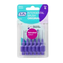 Tepe Scovolino Interdentale Original Viola ISO 6 1,1mm, 6 Scovolini
