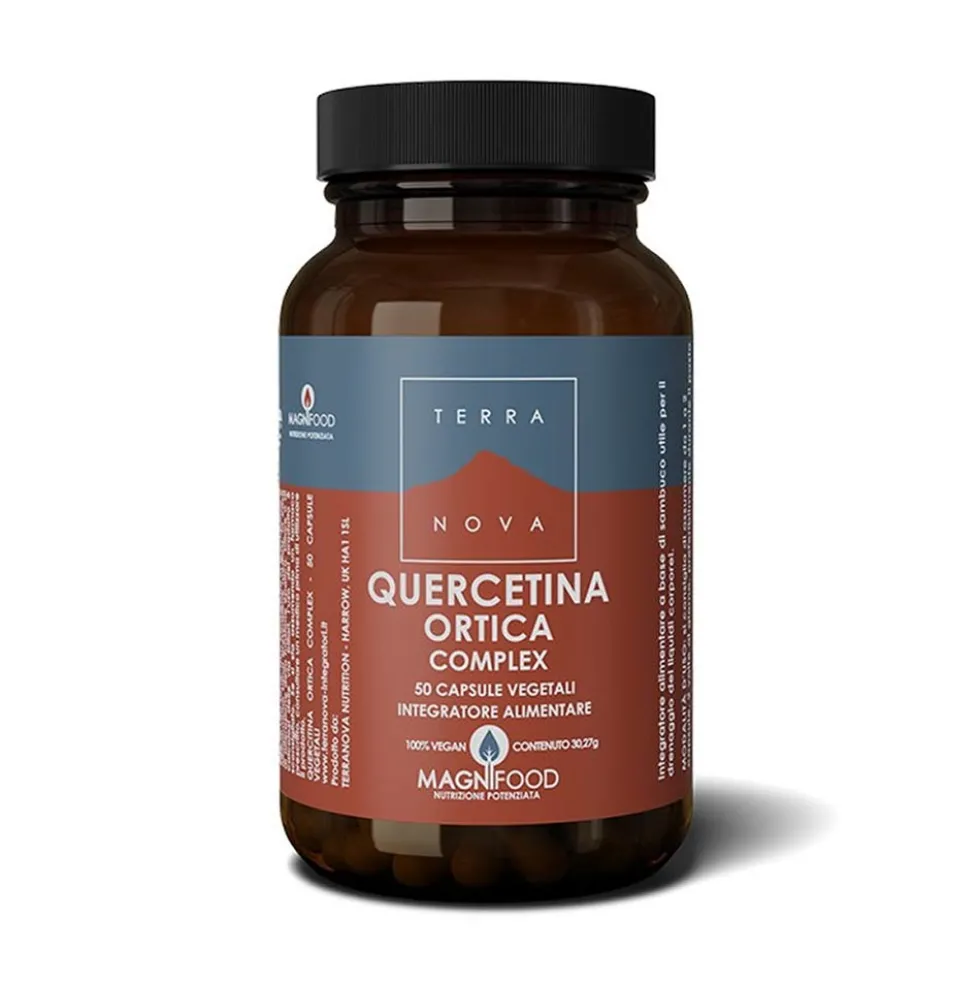 Terranova Allergie - Quercetina Ortica Complex Integratore, 50 Capsule
