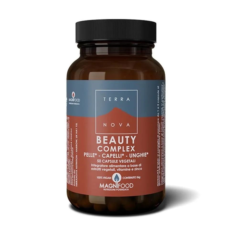 Terranova Pelle Capelli e Unghie - Beauty Complex Integratore, 50 Capsule