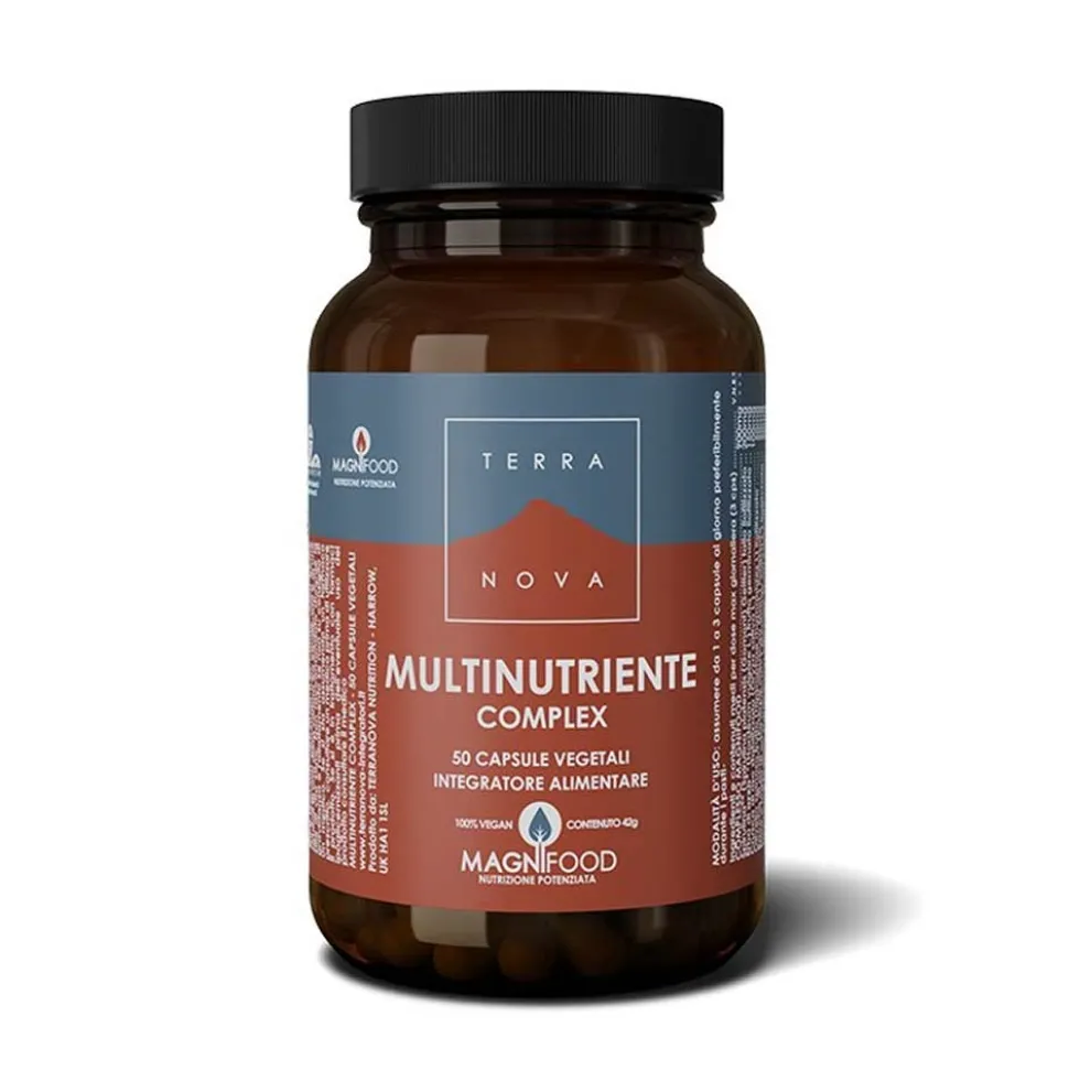Terranova Recupero Fisico - Multinutriente Complex Integratore, 50 Capsule