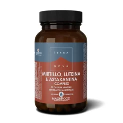 Terranova Sinergia per Occhi e Vista - Mirtillo Luteina Astaxantina, 50 Capsule