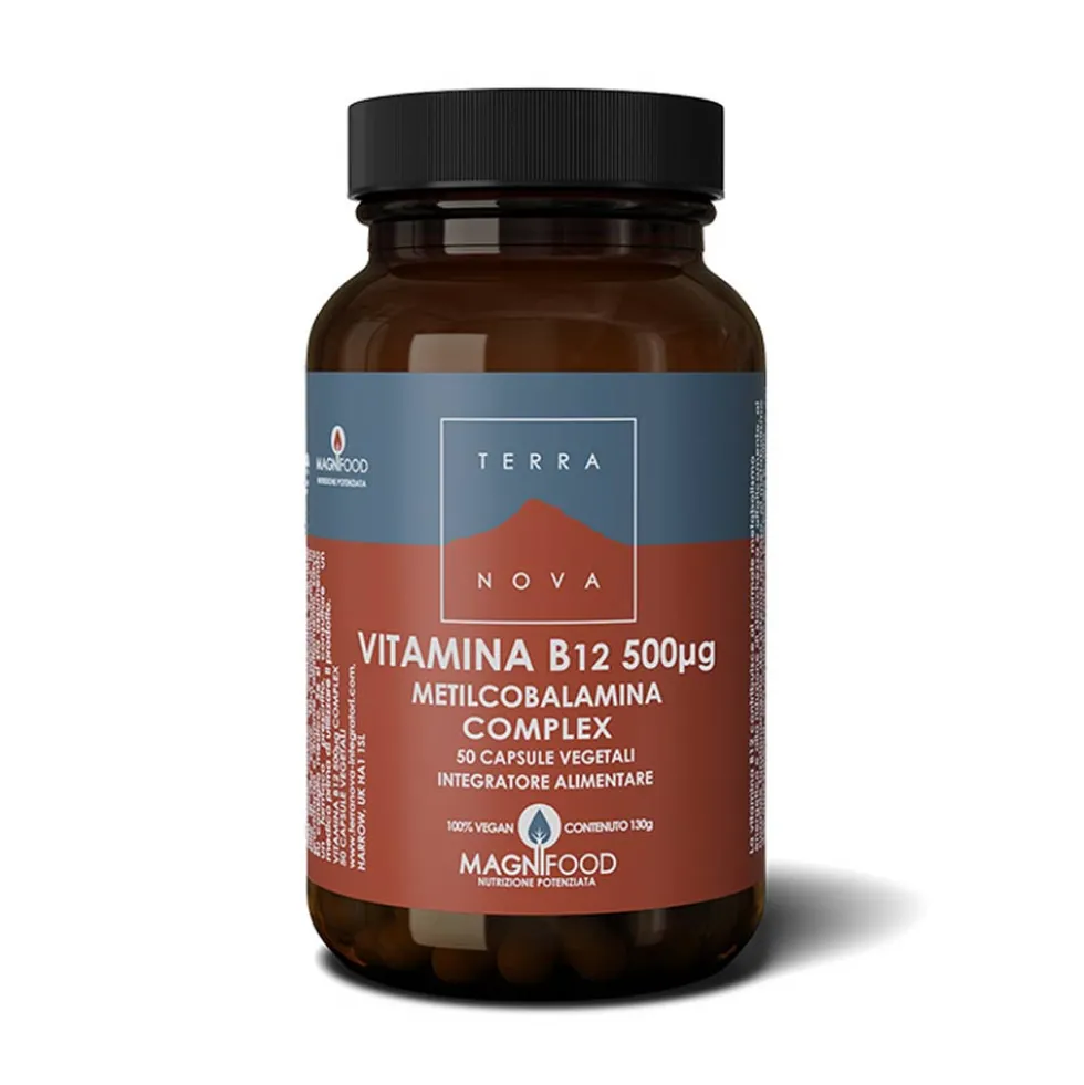 Terranova Vitamine - Vitamina B12 Integratore, 50 Capsule