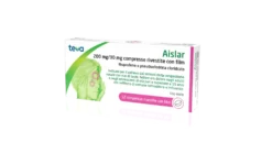 Teva Aislar antidolorifico 200mg - Compresse per il naso chiuso e sintomi influenzali, 12 compresse