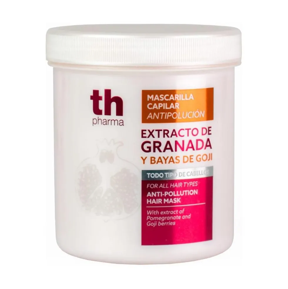 Thader Pharma Estratto di Melagrana e Goji - Maschera Anti-Inquinamento, 700ml