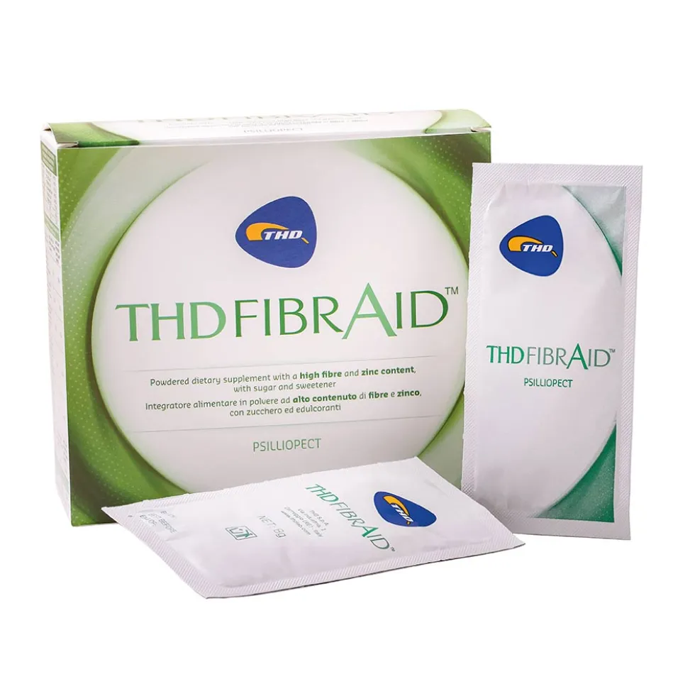 THD Fibraid Polvere Integratore di Fibre e Zinco, 20 Bustine