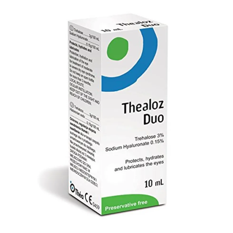 Thea Thealoz Duo Soluzione Oculare Idratante Lubrificante Flacone 10 Ml