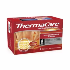 ThermaCare Fascia Autoriscaldante Schiena - Fascia termica monouso per il mal di schiena, 4 pezzi