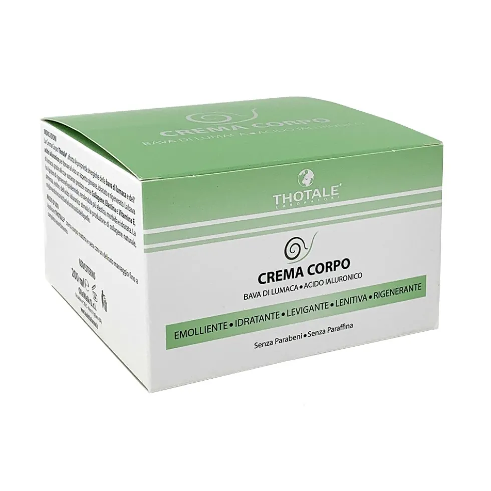 Thotale Bava di Lumaca - Crema Corpo Idratante e Rigenerante, 200ml