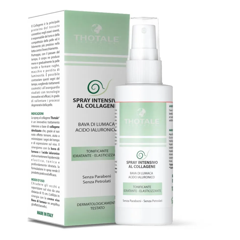 Thotale Bava di Lumaca - Spray Intensivo al Collagene, 100ml