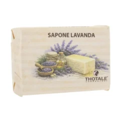 Thotale Saponetta alla lavanda detergente per corpo e mani, 100 g