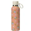 Thun Borraccia arancio con motivo floreale, 900 ml