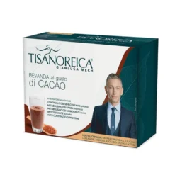 Tisanoreica Bevanda Al Gusto Di Cacao Integratore Alimentare, 4 Bustine