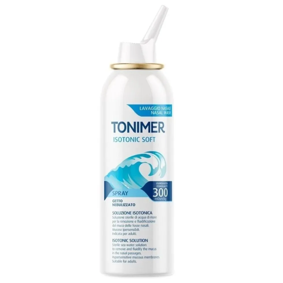 Tonimer Isotonic Soft Soluzione Isotonica per Lavaggio Nasale, 100ml