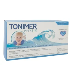 Tonimer Physio Soluzione Isotonica Sterile Monodose, 60 Flaconcini da 5ml