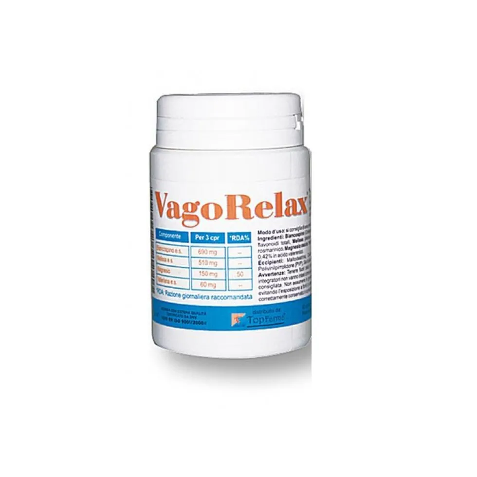 Topfarma Vagorelax Integratore Alimentare, 60 Compresse