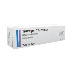 Travogen 1% Isoconazolo Nitrato Crema per uso cutaneo, 20g